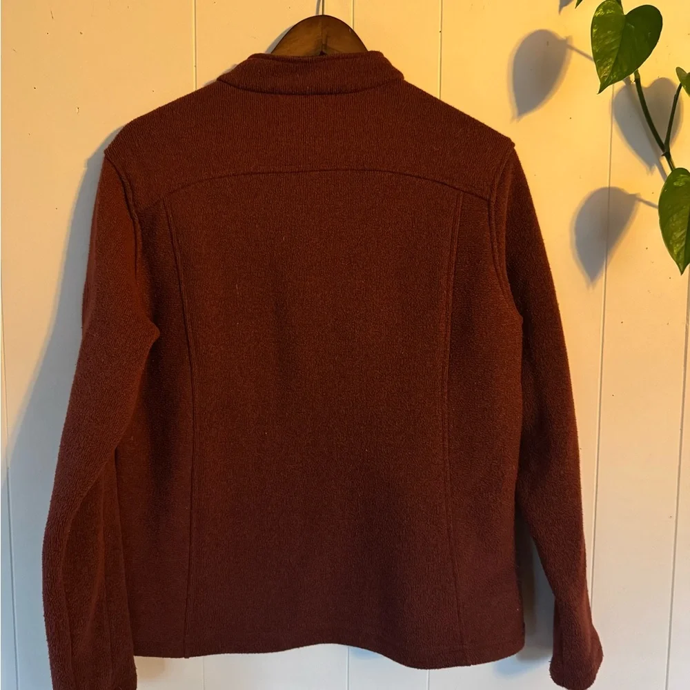 Exofficio Brown Crew Neck Sweater Versatile and Classic - Picture 2 of 5